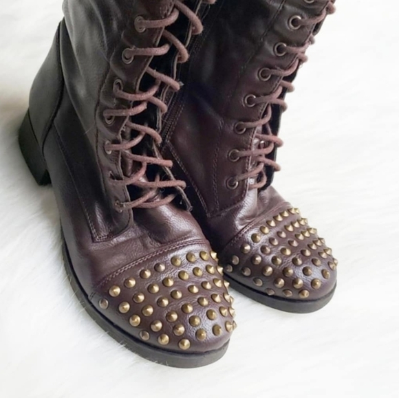 Bamboo Knee High Boots - Picture 2 of 8